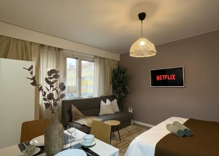 Lägenhet Nordic Haven Stylish Scandi-boho Retreat